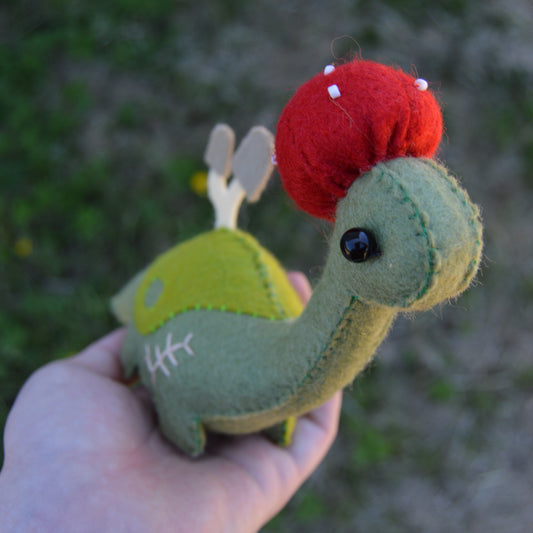 Mushroom Brontosaurus Plush