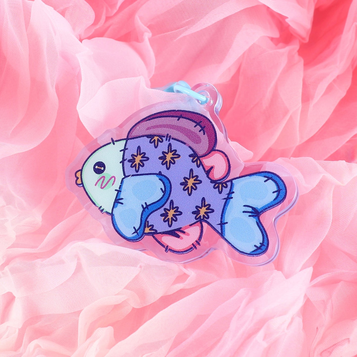 Fish Plush Keychain