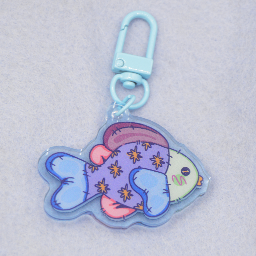 Fish Plush Keychain