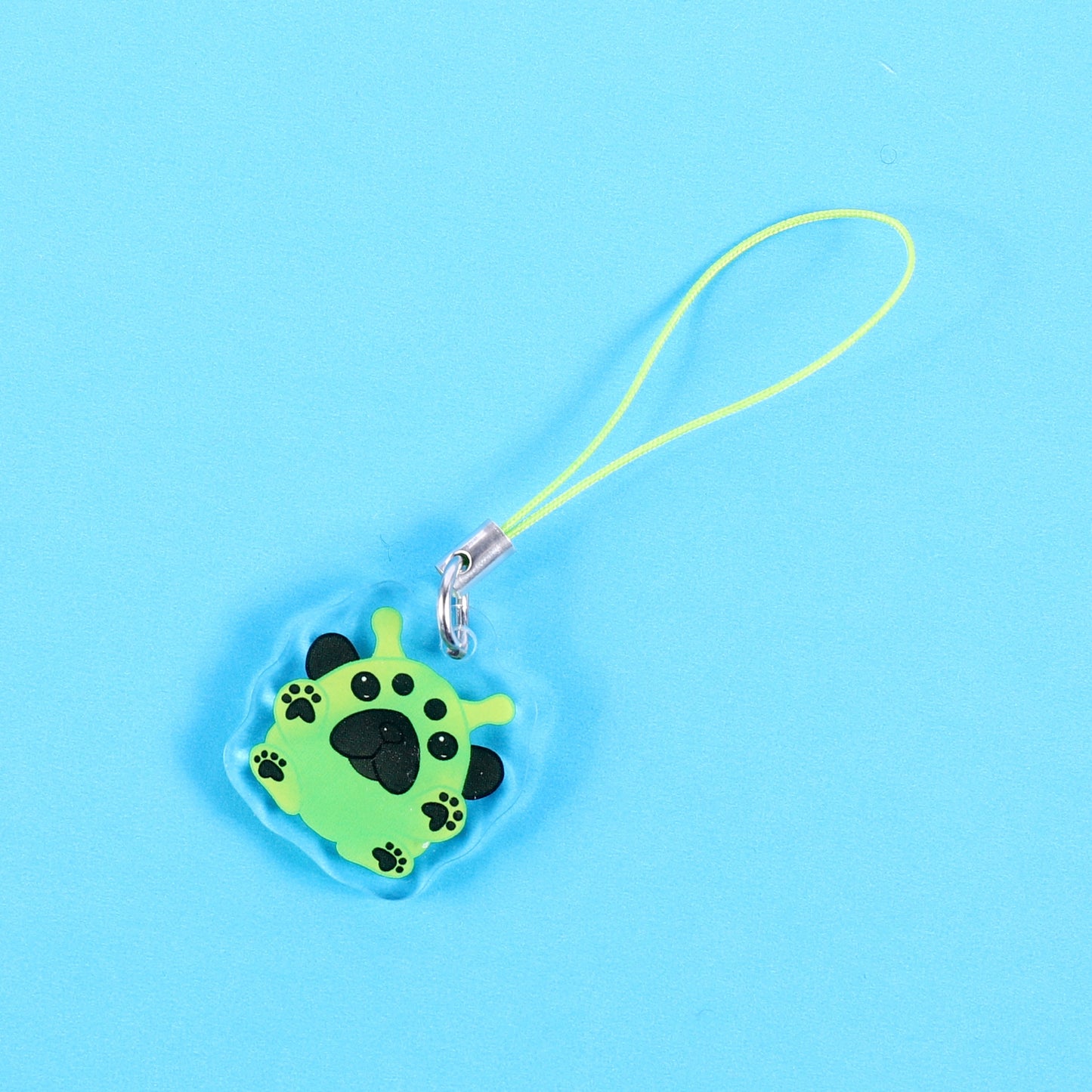 New Alien Dog Phone Charm