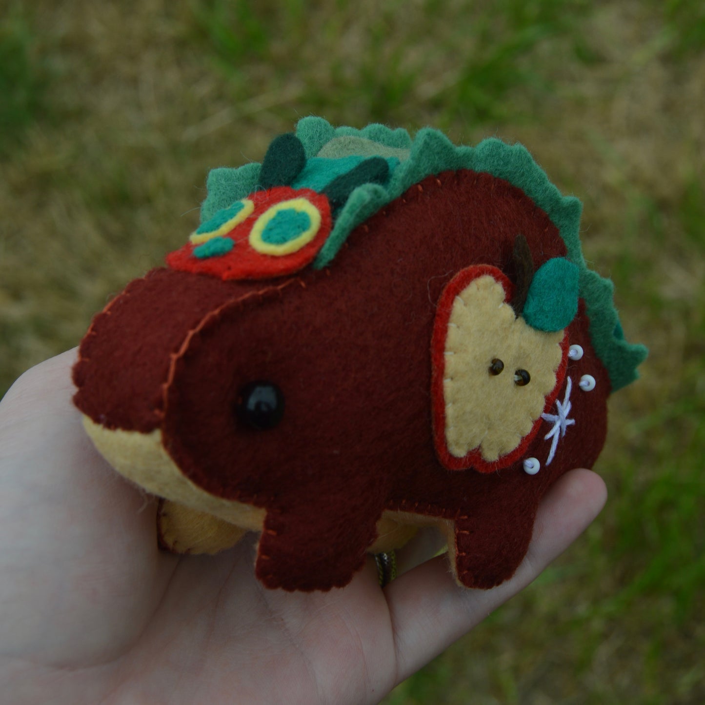 Caterpillar Stegosaurus
