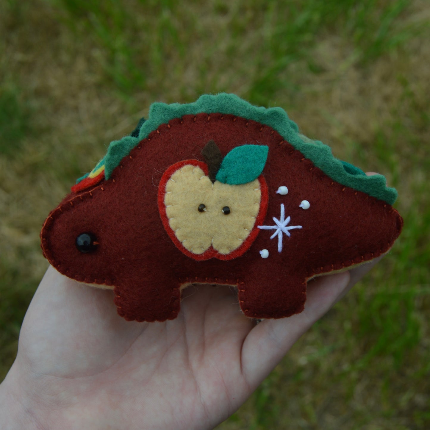 Caterpillar Stegosaurus