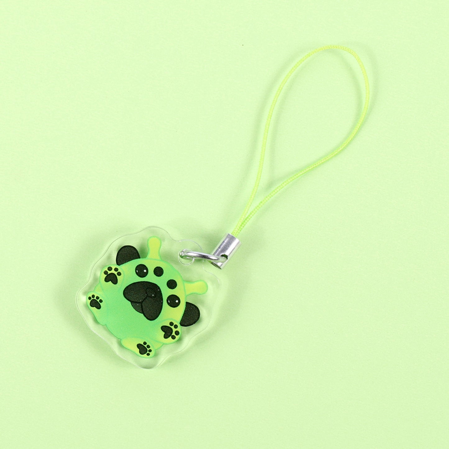 New Alien Dog Phone Charm