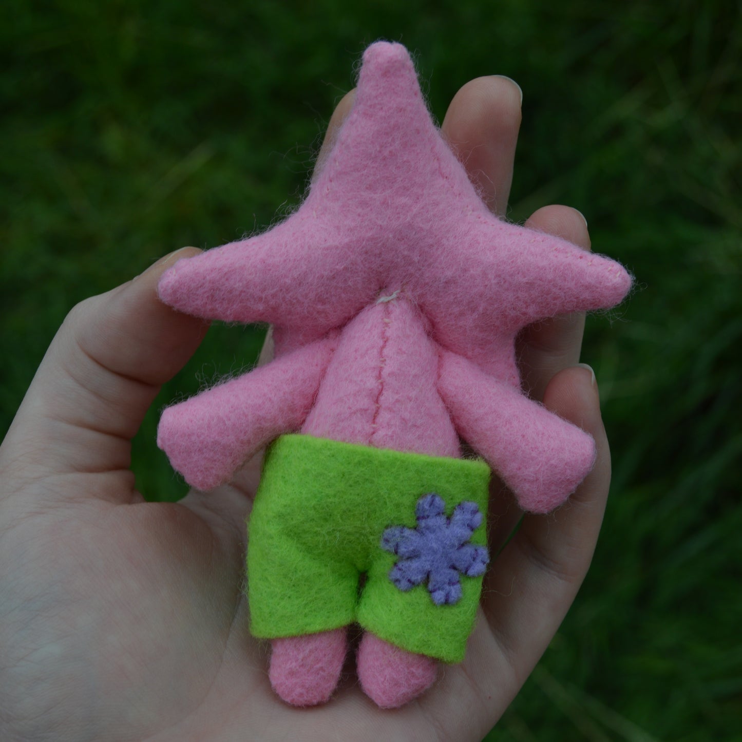 Patrick The Star Baby Keychain