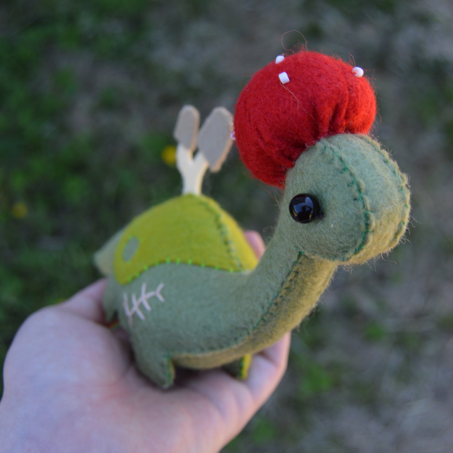 Mushroom Brontosaurus Plush