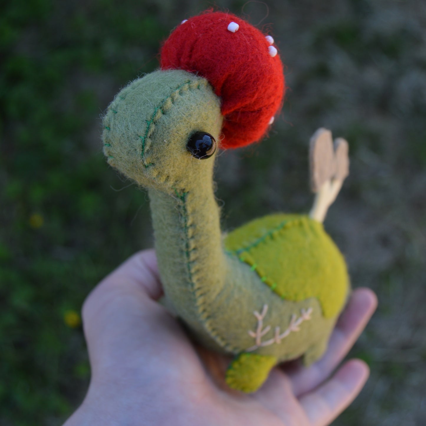 Mushroom Brontosaurus Plush