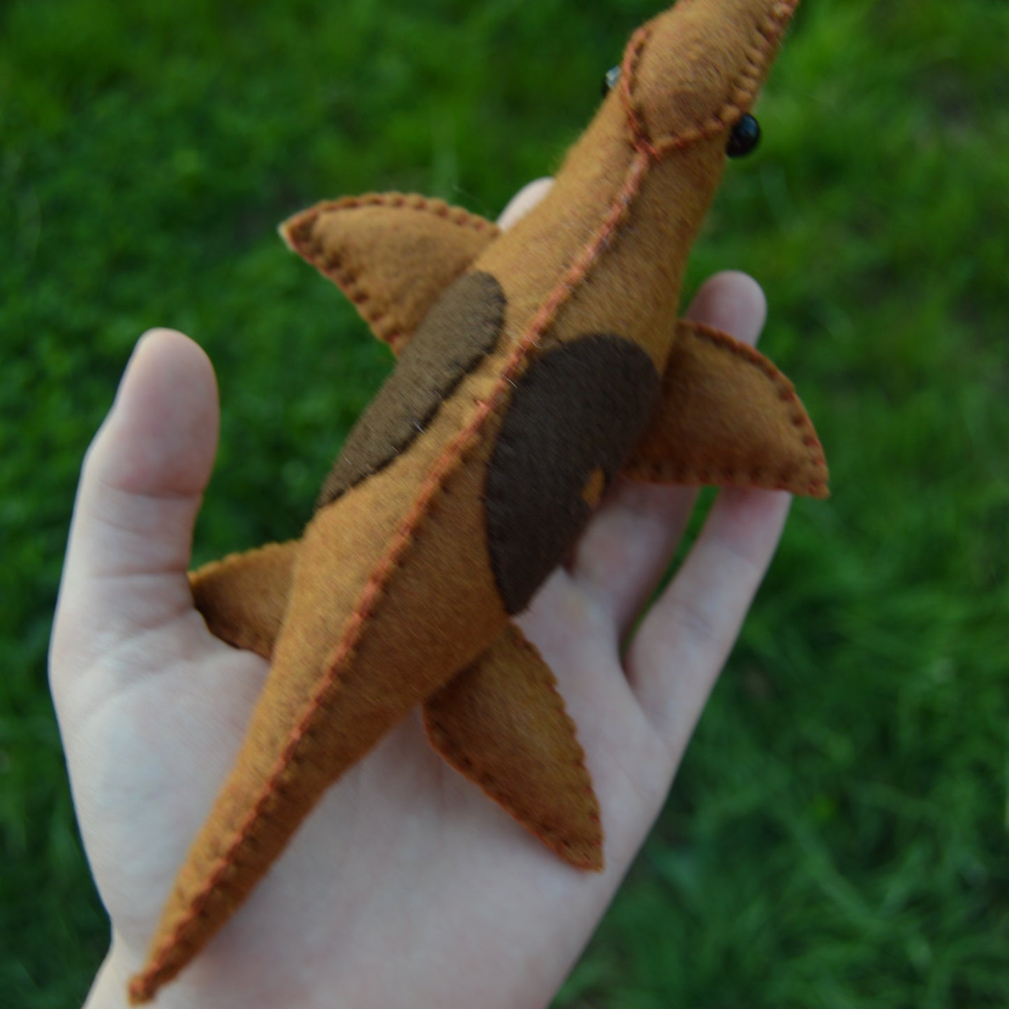 Chocolate Swirl Mosasaurus Plush