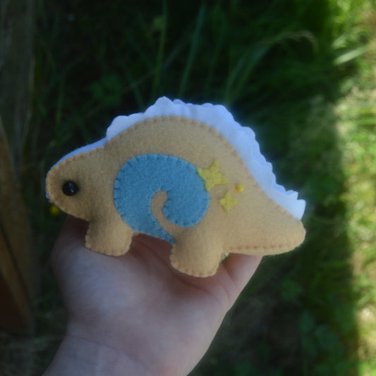 Roll Cake Stegosaurus