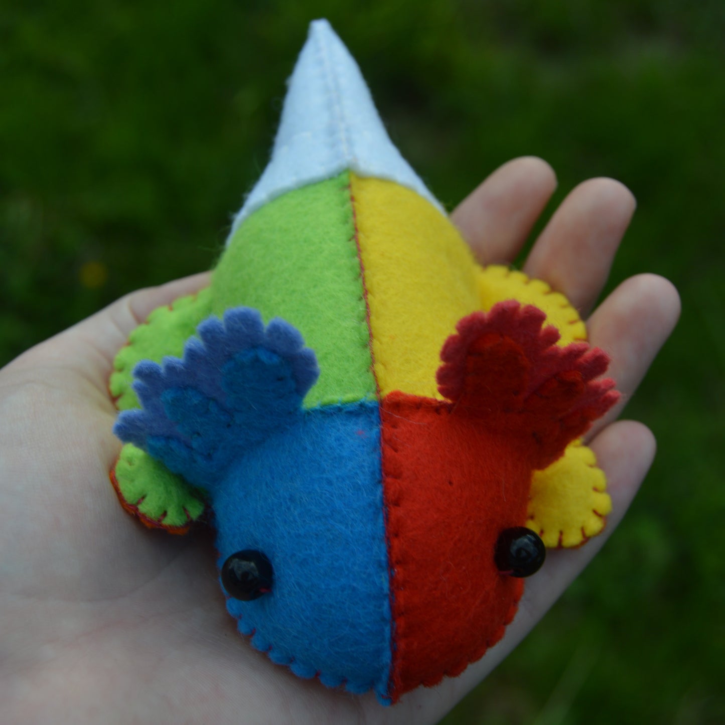 Snow Cone Axolotl Plush